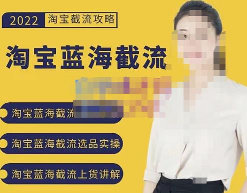 2022淘宝蓝海截流攻略，淘宝蓝海截流选品上货实操讲解-云创网