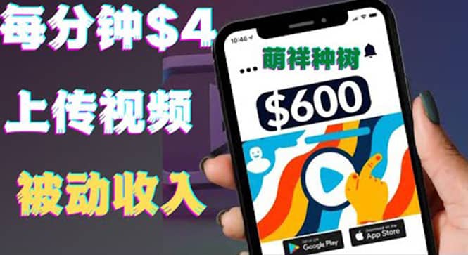 只需要上传视频然后每分钟赚4美元项目：详细操作步骤，新手也可操作-云创网