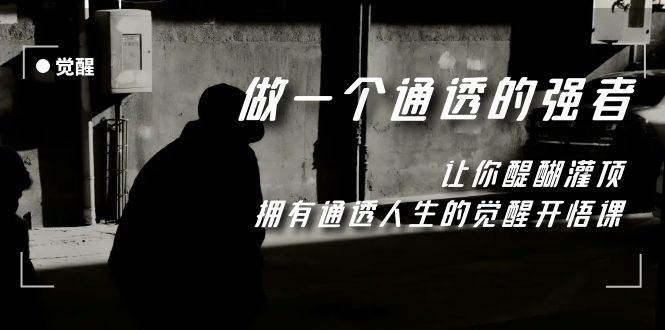 觉醒-做一个通透强者，让你醍醐灌顶，拥有通透人生，掌握强大的秘密-云创网