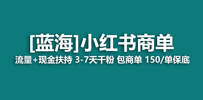 【蓝海项目】小红书商单项目，7天就能接广告变现，稳定一天500+保姆级玩法-云创网