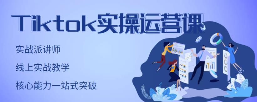 TikTok实操运营课，手把手账号实战，适合零基础Tiktok新人-云创网