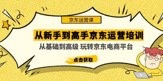 从新手到高手京东运营培训：从基础到高级 玩转京东电商平台(无水印)-云创网