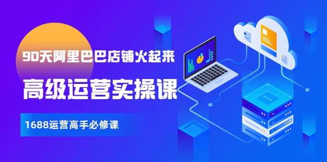 【90天阿里巴巴店铺火起来】高级运营实操课，1688运营高手必修课-云创网