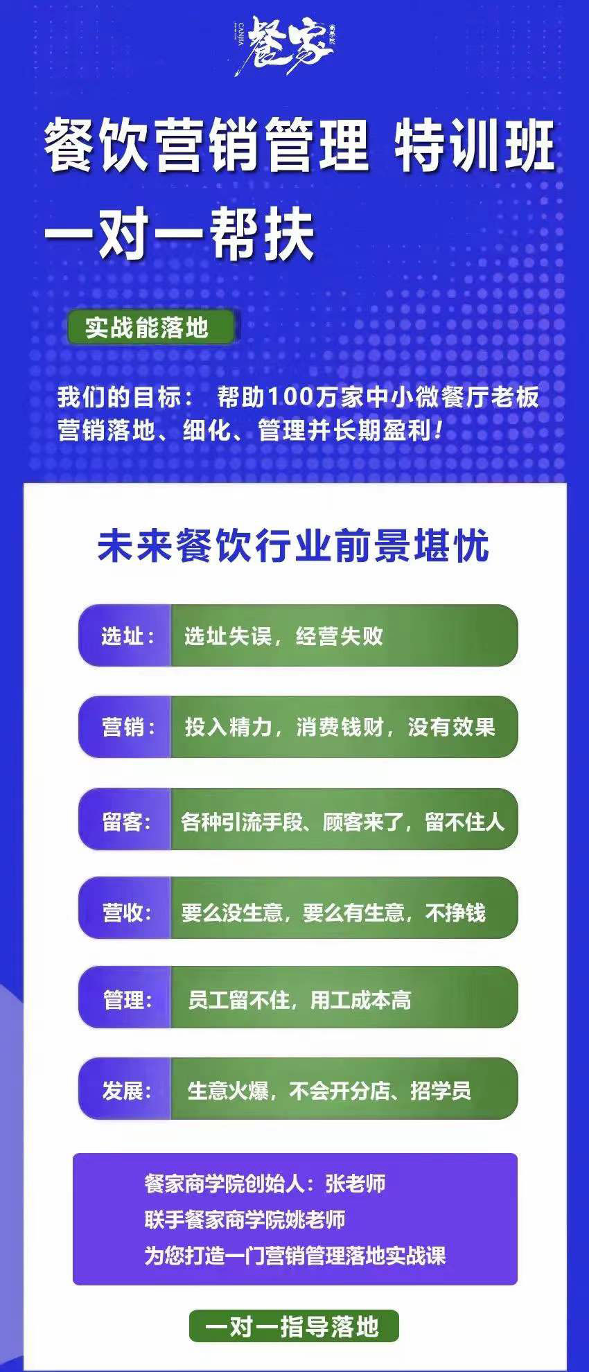 图片[1]-餐饮营销管理特训班：选址+营销+留客+营收+管理+发展-云创网