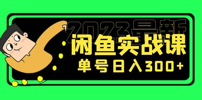 花599买的闲鱼项目：2023最新闲鱼实战课（7节课）-云创网