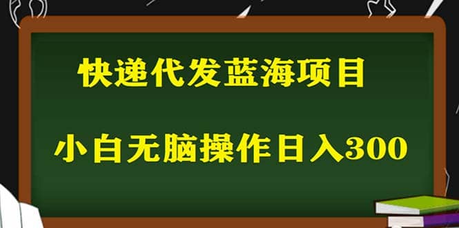 2023最新蓝海快递代发项目，小白零成本照抄-云创网