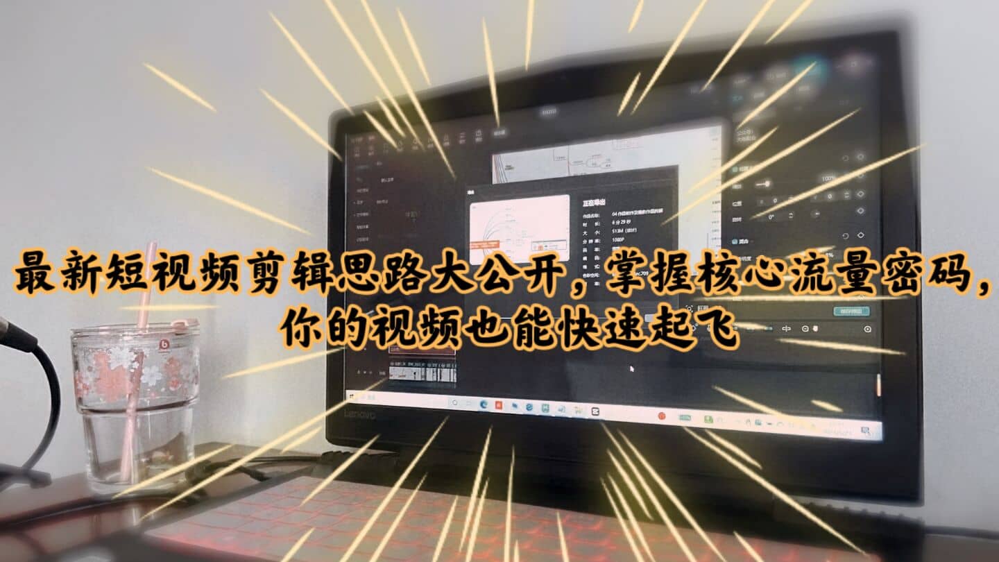 最新短视频剪辑思路大公开，掌握核心流量密码，你的视频也能快速起飞-云创网