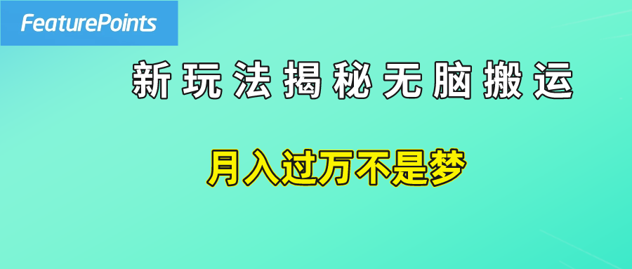 简单操作，每天50美元收入，搬运就是赚钱的秘诀！-云创网