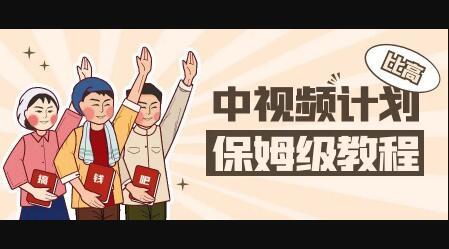 中视频项目，目前靠这个项目养了11人团队【视频课程】-云创网