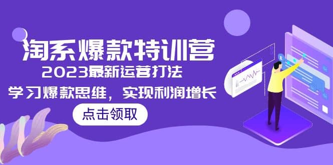 2023淘系爆款特训营，2023最新运营打法，学习爆款思维，实现利润增长-云创网