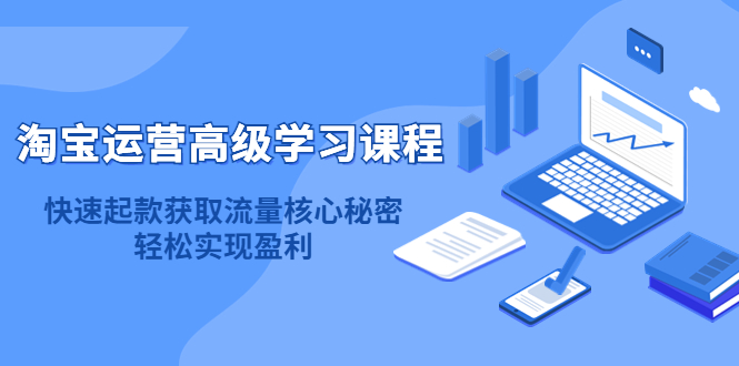 淘宝运营高级学习课程：快速获取流量核心秘密，轻松实现盈利！-云创网