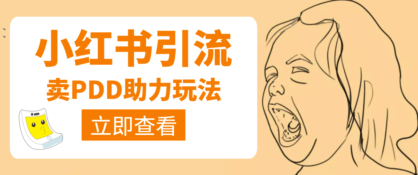 利用小红书卖拼多多助力-云创网