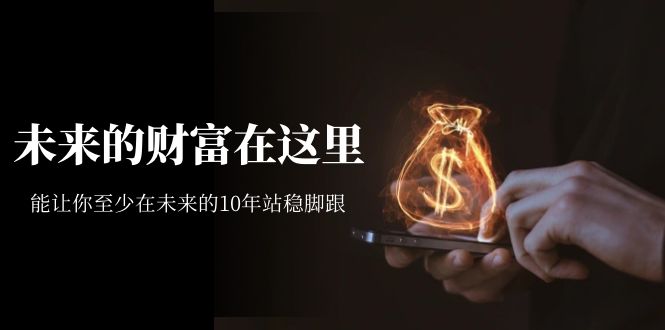 某收费文章《未来的财富在这里》能让你至少在未来的10年站稳脚跟-云创网