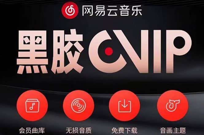 网易云撸黑胶年卡及变现方法，收益可无限放大-云创网