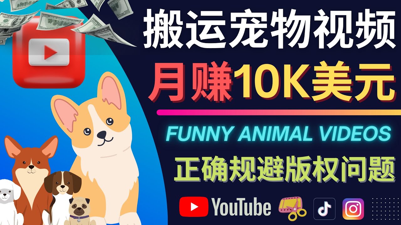搬运TIKTOK视频到YouTube，并进行二次创作，月赚1万美元以上-云创网