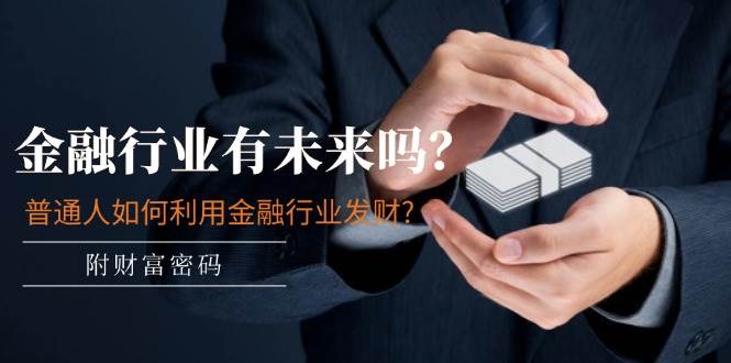 某付费文章：金融行业有未来吗？普通人如何利用金融行业发财?(附财富密码)-云创网