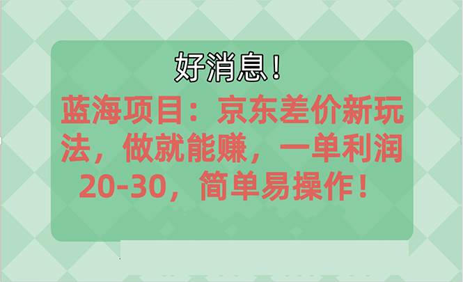 越早知道越能赚到钱的蓝海项目：京东大平台操作，一单利润20-30，简单…-云创网
