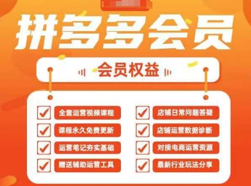 2025拼多多运营实战课，40节全流程教学，覆盖拼多多运营全链路-云创网